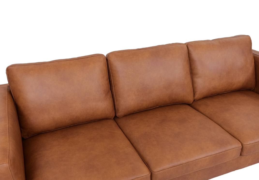 Madrid sofa i brun okselæder, produktbillede 8 af 9, Sofaer hos HomeNordic