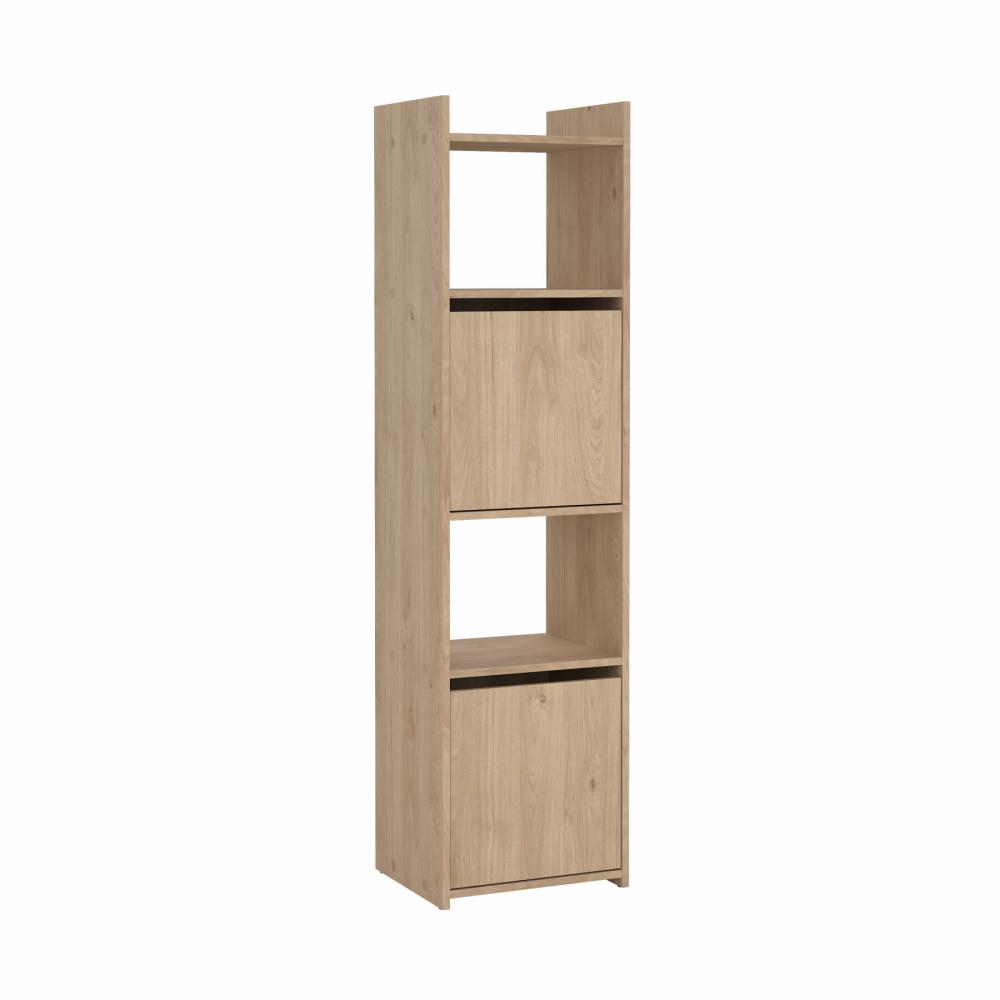 Prestige bogreol 40 x 155 cm i egelook, Bogreoler hos HomeNordic