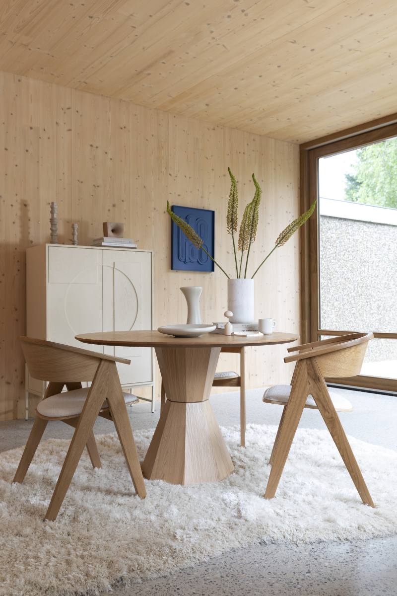 ZUIVER Lotus spisebord, rund, produktbillede 9 af 9, Spiseborde hos HomeNordic