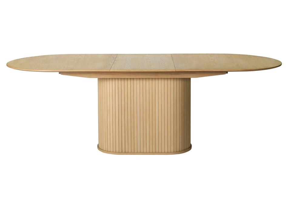 Nola spisebord, m. tillægsplade, oval, produktbillede 3 af 4, Spiseborde hos HomeNordic