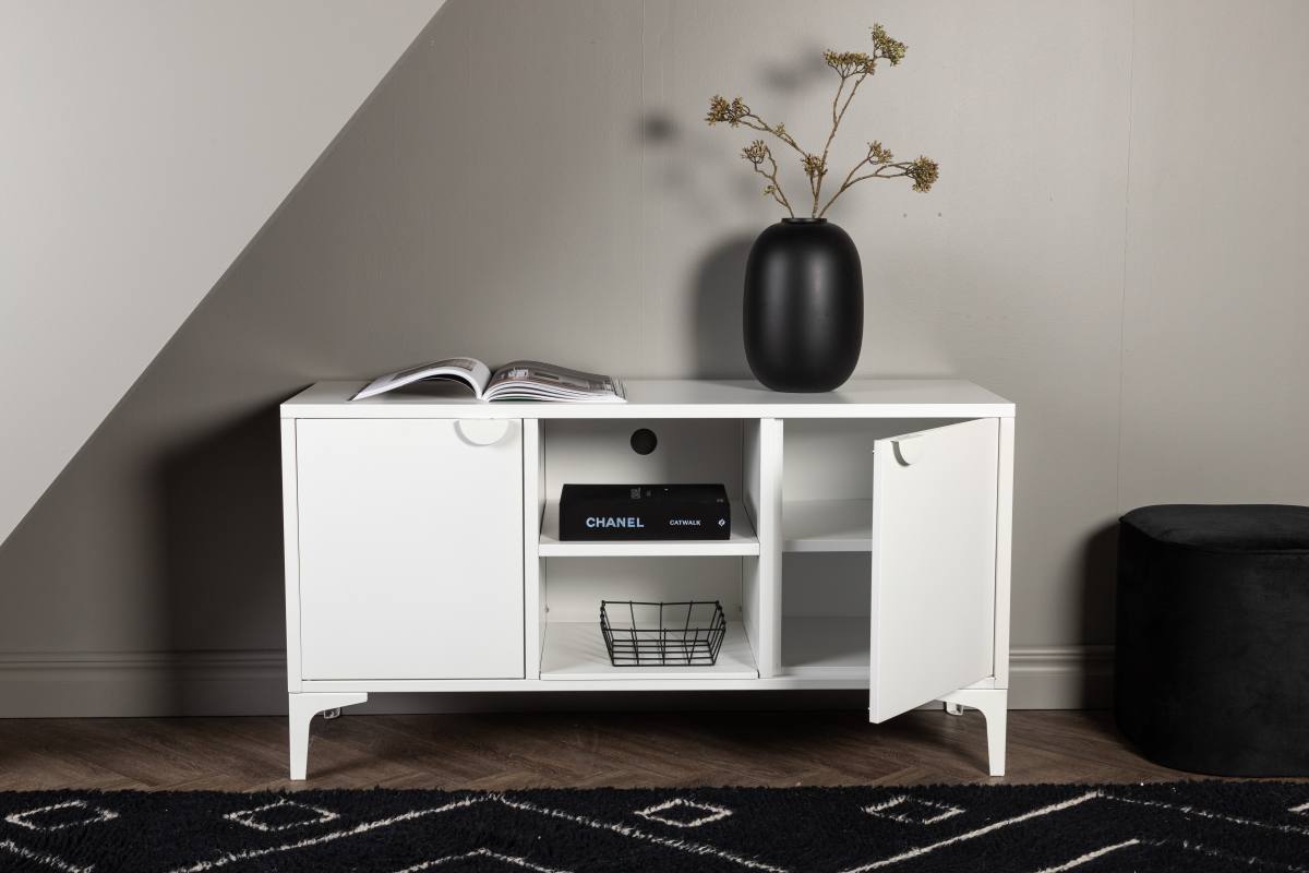 VENTURE DESIGN Piring TV-bord, m. 2 låger og 3 hylder, produktbillede 17 af 18, TV-borde hos HomeNordic