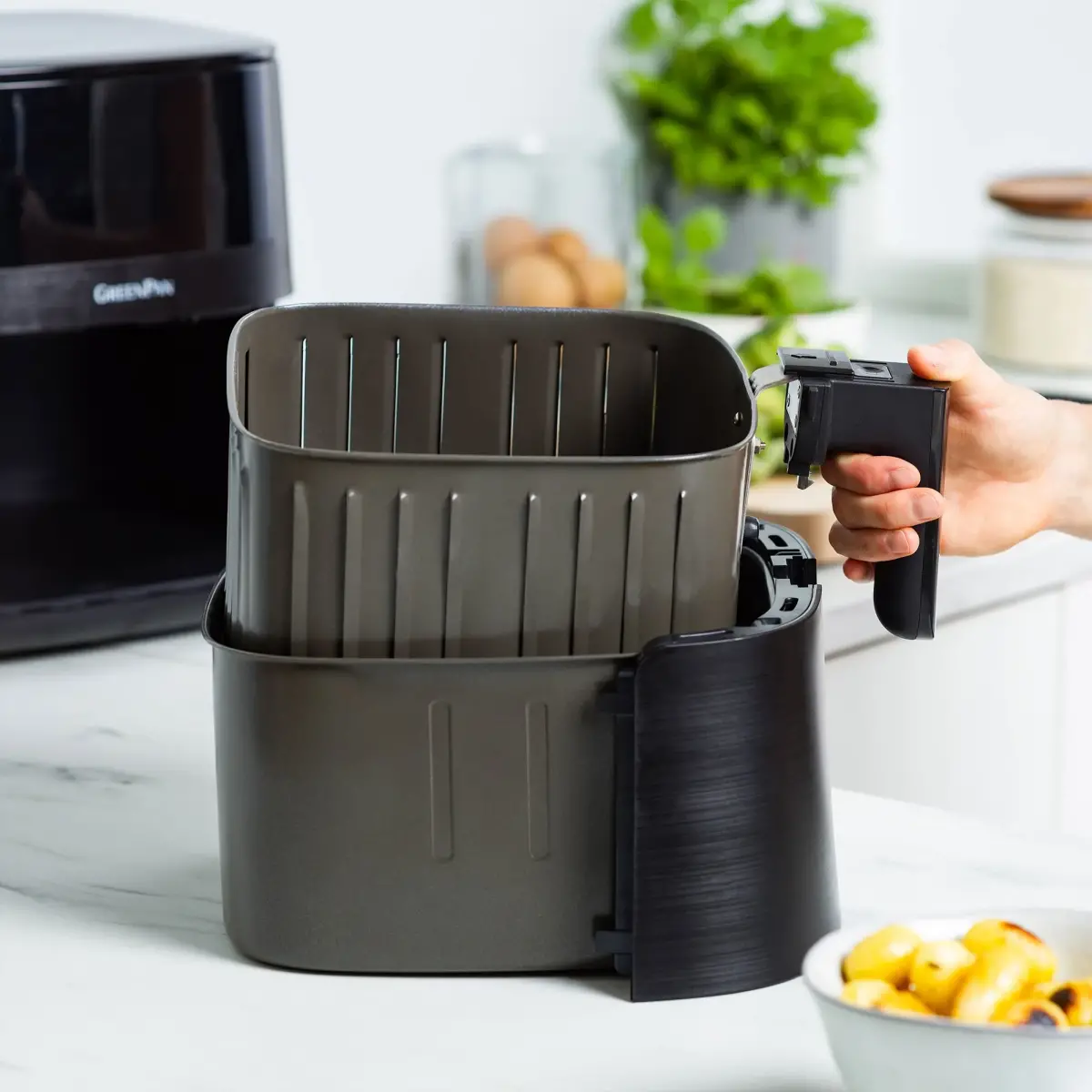 Bistro airfryer 5,7 liter, produktbillede 5 af 10, Airfryers hos HomeNordic