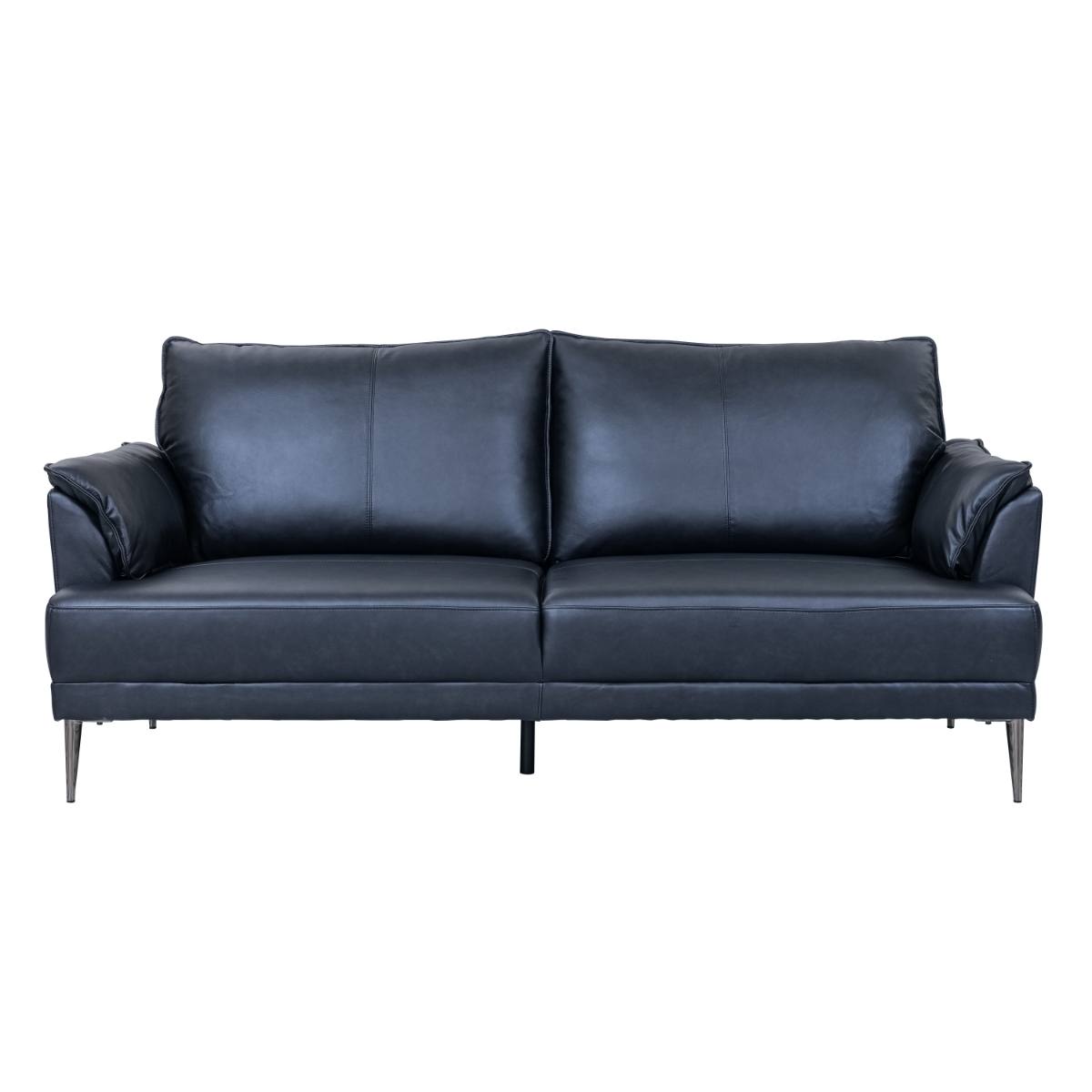 Jazz sofa i sort okselæder, produktbillede 2 af 8, Sofaer hos HomeNordic