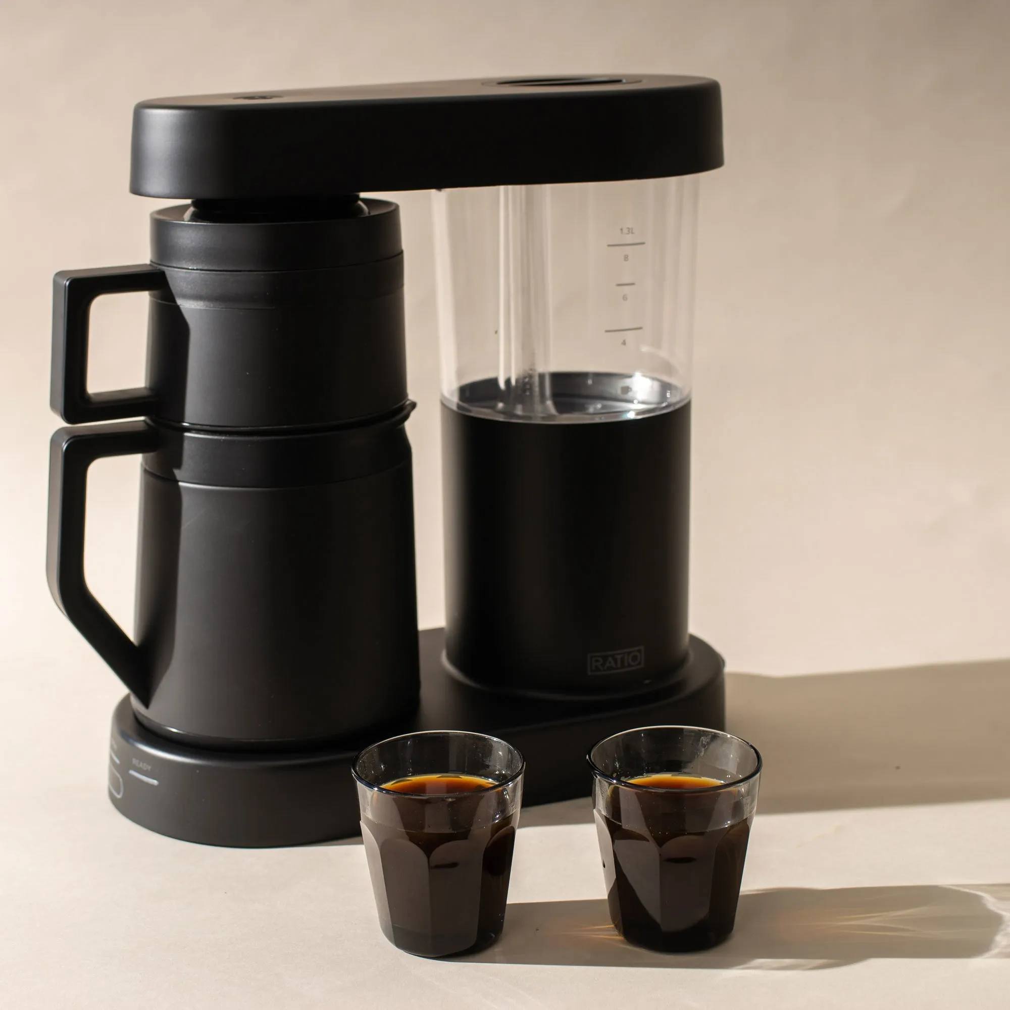 Six kaffemaskine 1,25 liter, mat sort, produktbillede 9 af 11, Kaffemaskiner hos HomeNordic