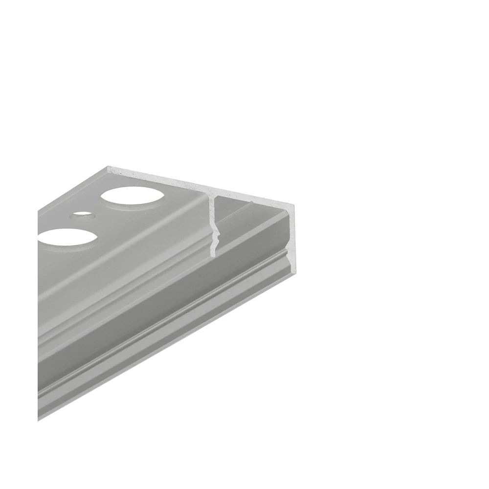 1m aluprofil UNI-TILE12 180DEG C PLUS, LED-profiler hos HomeNordic