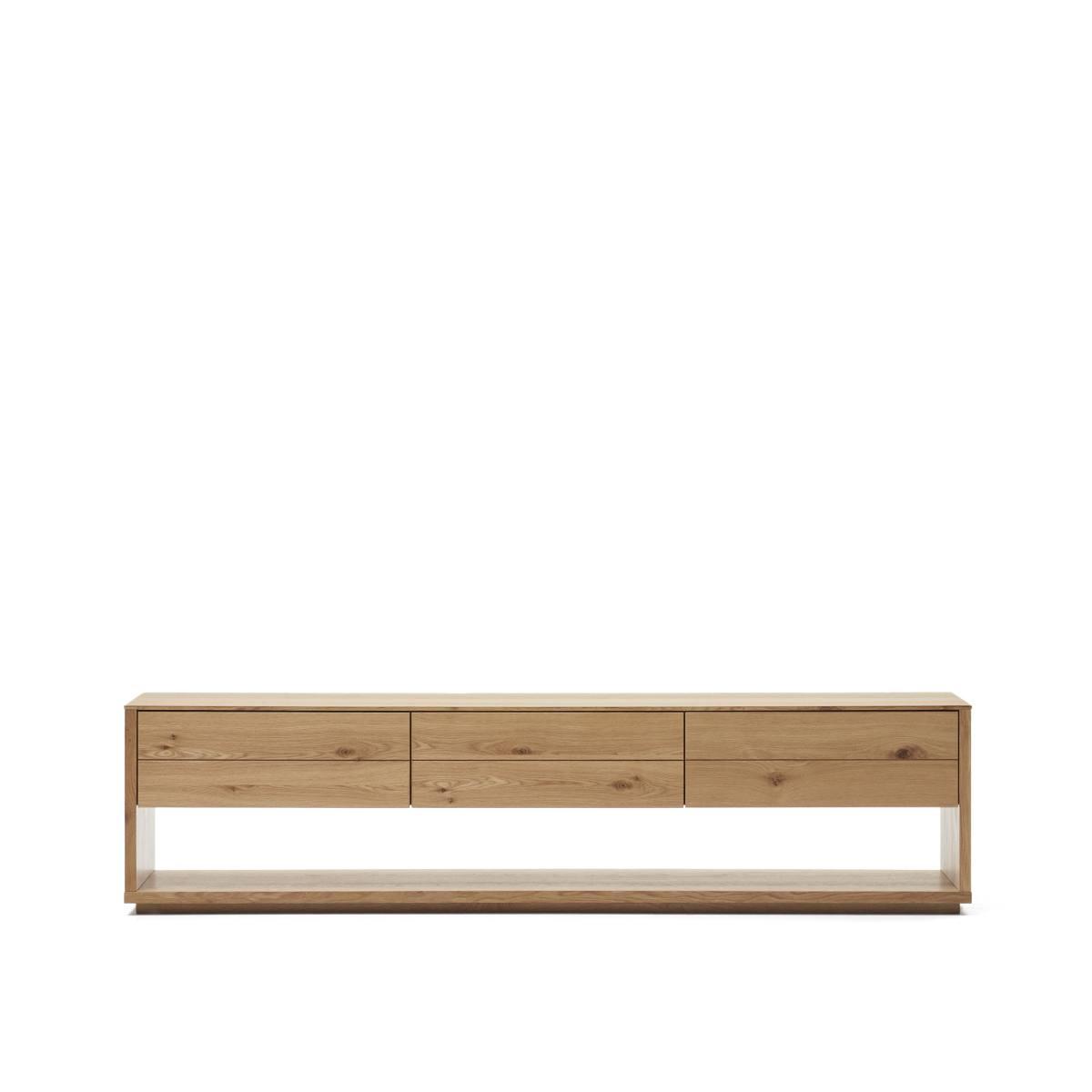 KAVE HOME Alguema TV-bord, m. 3 skuffer, produktbillede 2 af 5, TV-borde hos HomeNordic