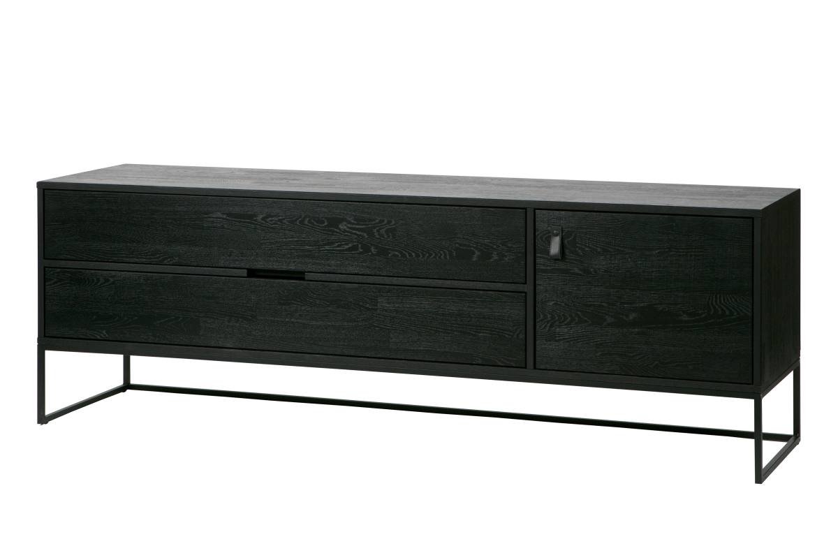 WOOOD EXCLUSIVE Silas TV-bord, m. 1 låge, 1 hylde, 2 skuffer, TV-borde hos HomeNordic