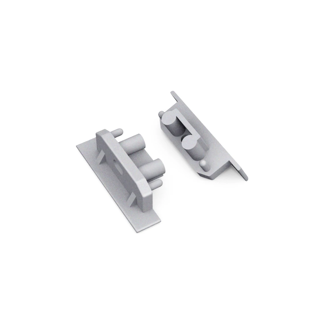 1 stk. Endestykke GROOVE10 GEN2 SQ, LED-tilbehør hos HomeNordic