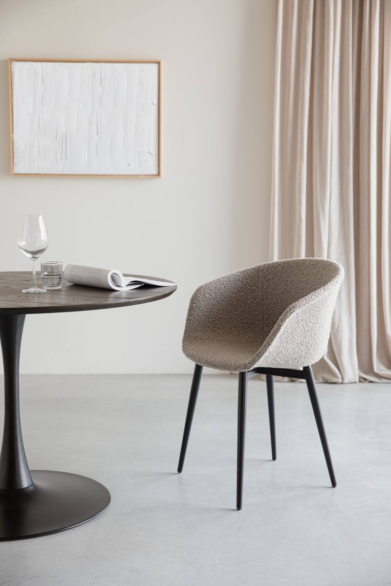 WHITE LABEL LIVING Raku spisebord, rund, produktbillede 8 af 9, Spiseborde hos HomeNordic