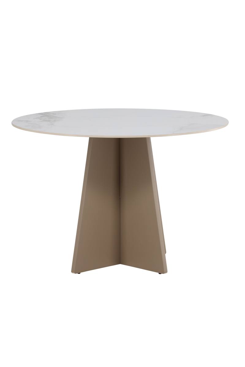 VENTURE DESIGN Bootcut spisebord, rund, produktbillede 5 af 11, Spiseborde hos HomeNordic