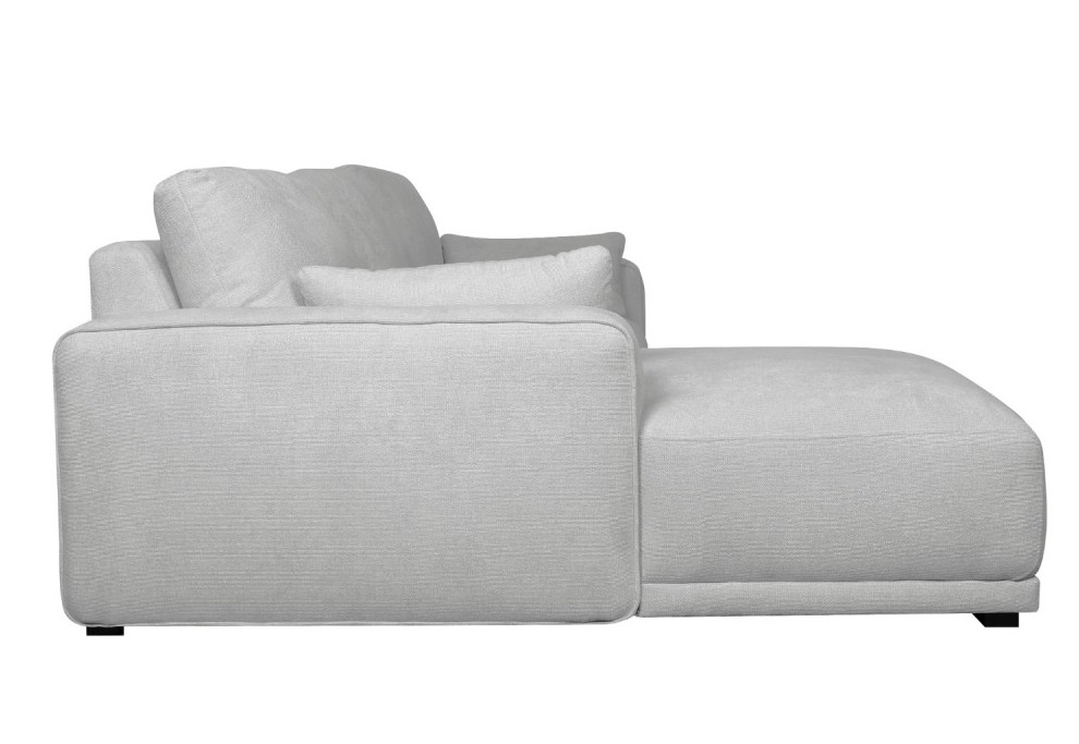 Santa Monica sofa med chaiselong til venstre i gråt møbelstof, produktbillede 4 af 12, Sofaer hos HomeNordic