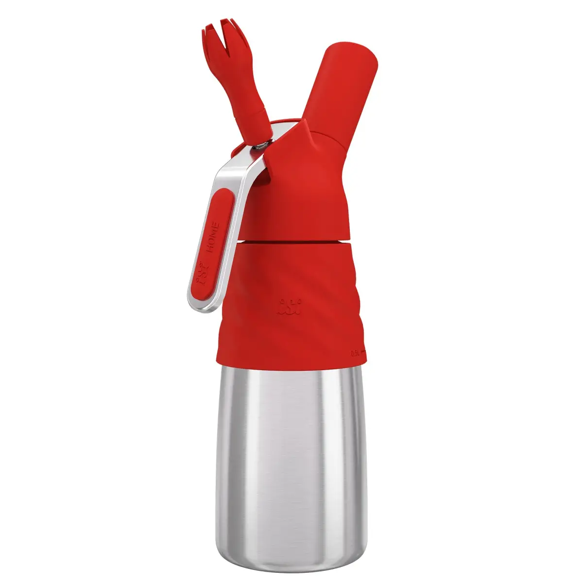 Creative Whip 0,5 liter, rød, produktbillede 2 af 6, Sifoner hos HomeNordic