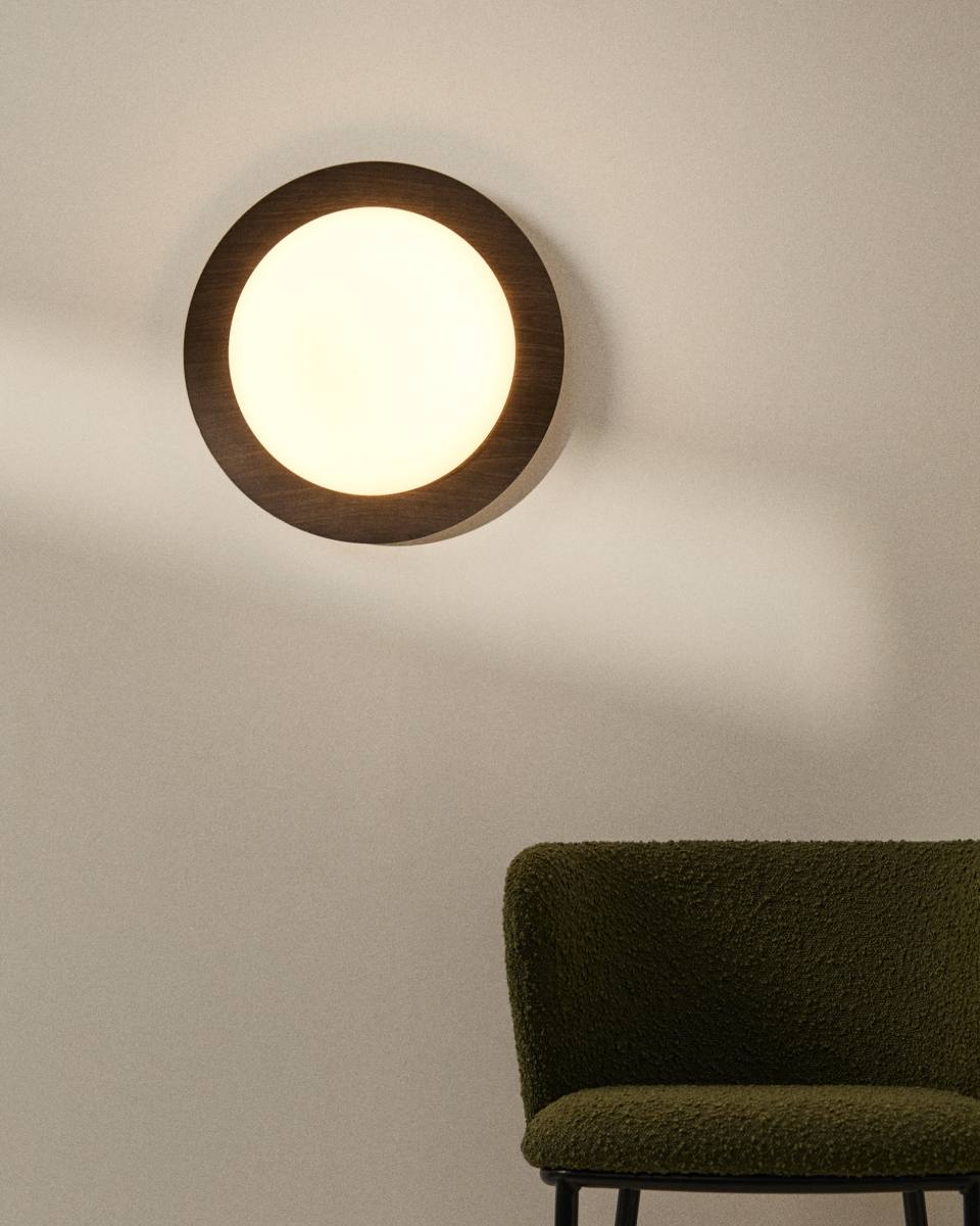KAVE HOME Novae badeværelsesloftlampe, rund, produktbillede 5 af 5, Loftlamper hos HomeNordic