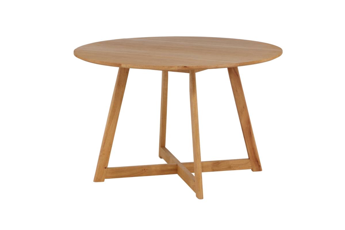 VENTURE DESIGN Yakidon spisebord, m. klap, rund, produktbillede 9 af 19, Spiseborde hos HomeNordic
