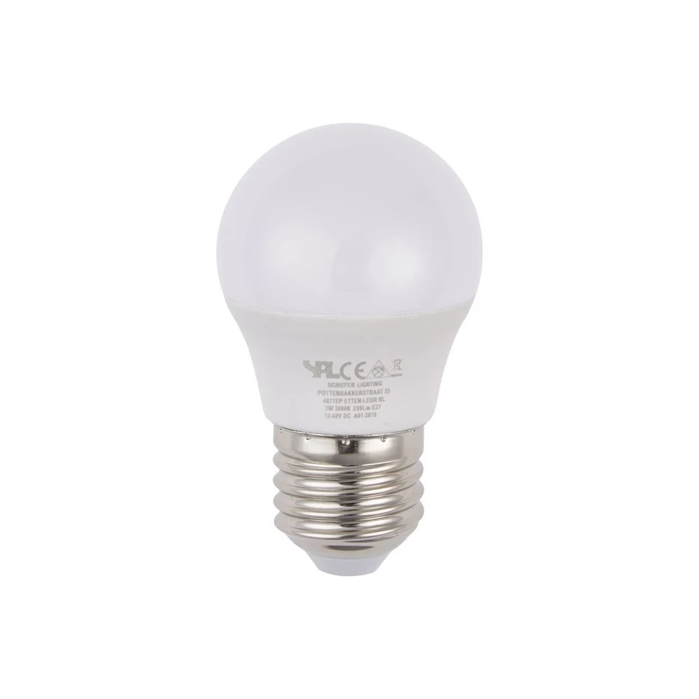 E27 3W LED kronepære, 12-60V, Pærer hos HomeNordic
