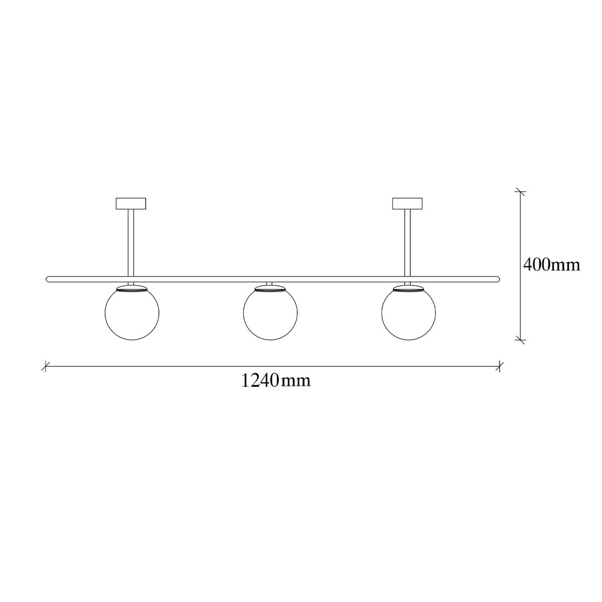 LUMI Colmar loftlampe, produktbillede 2 af 7, Loftlamper hos HomeNordic