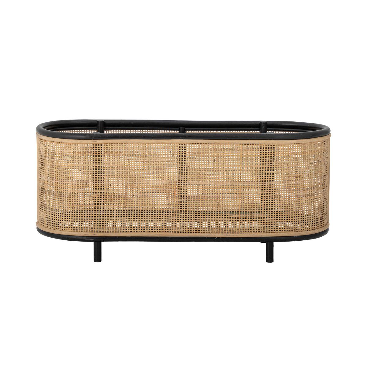 BLOOMINGVILLE EBBIE PLANTEKASSE/RATTAN NATUR, Kurve hos HomeNordic
