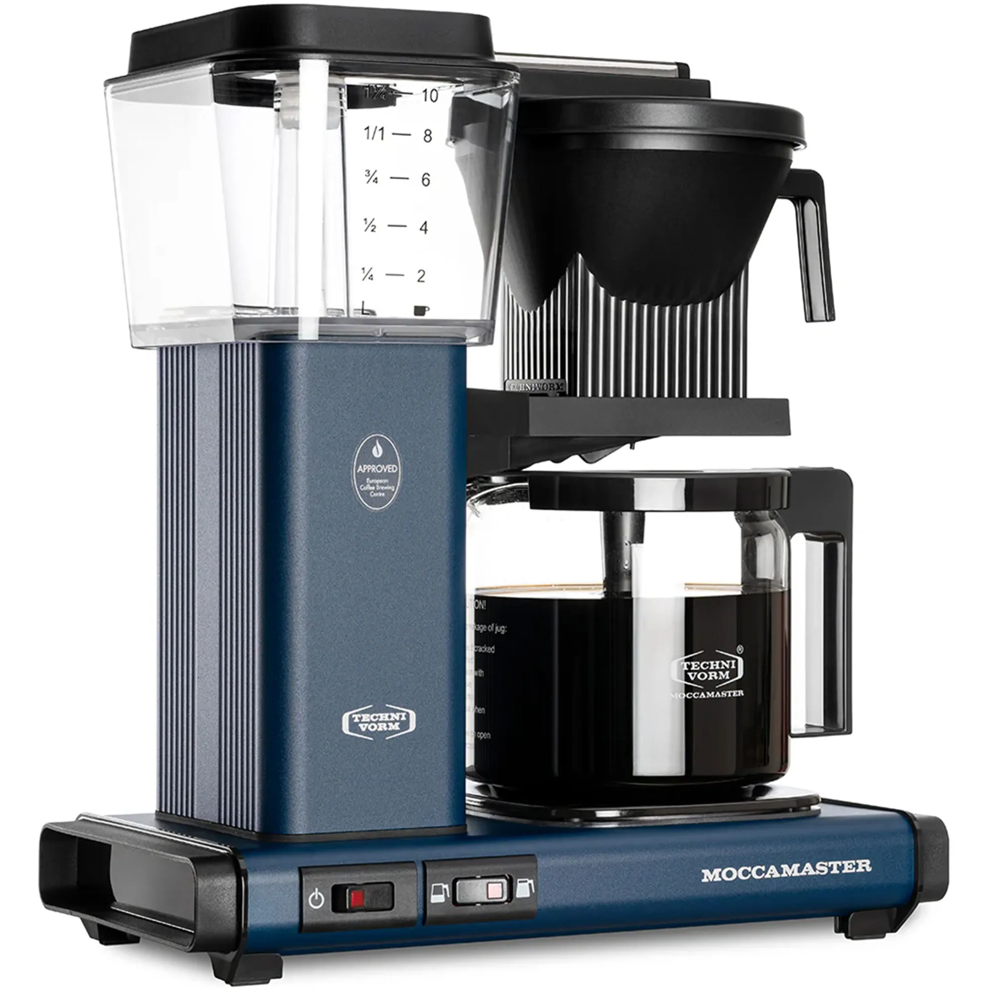 Optio kaffemaskine, midnight blue, produktbillede 4 af 7, Kaffemaskiner hos HomeNordic