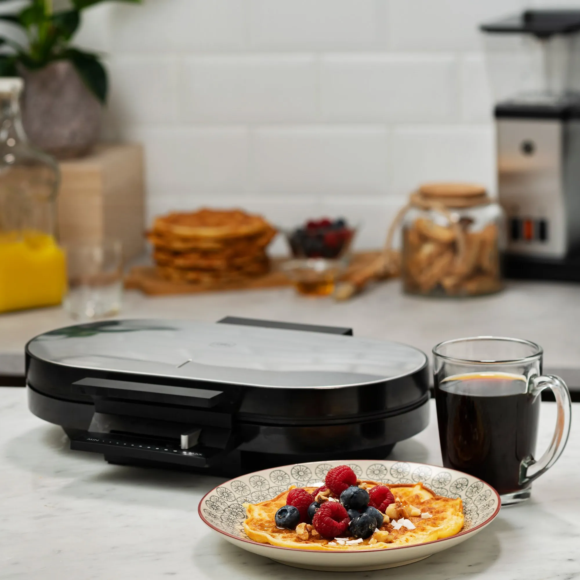Deluxe vaffeljern dobbelt, produktbillede 6 af 6 hos HomeNordic