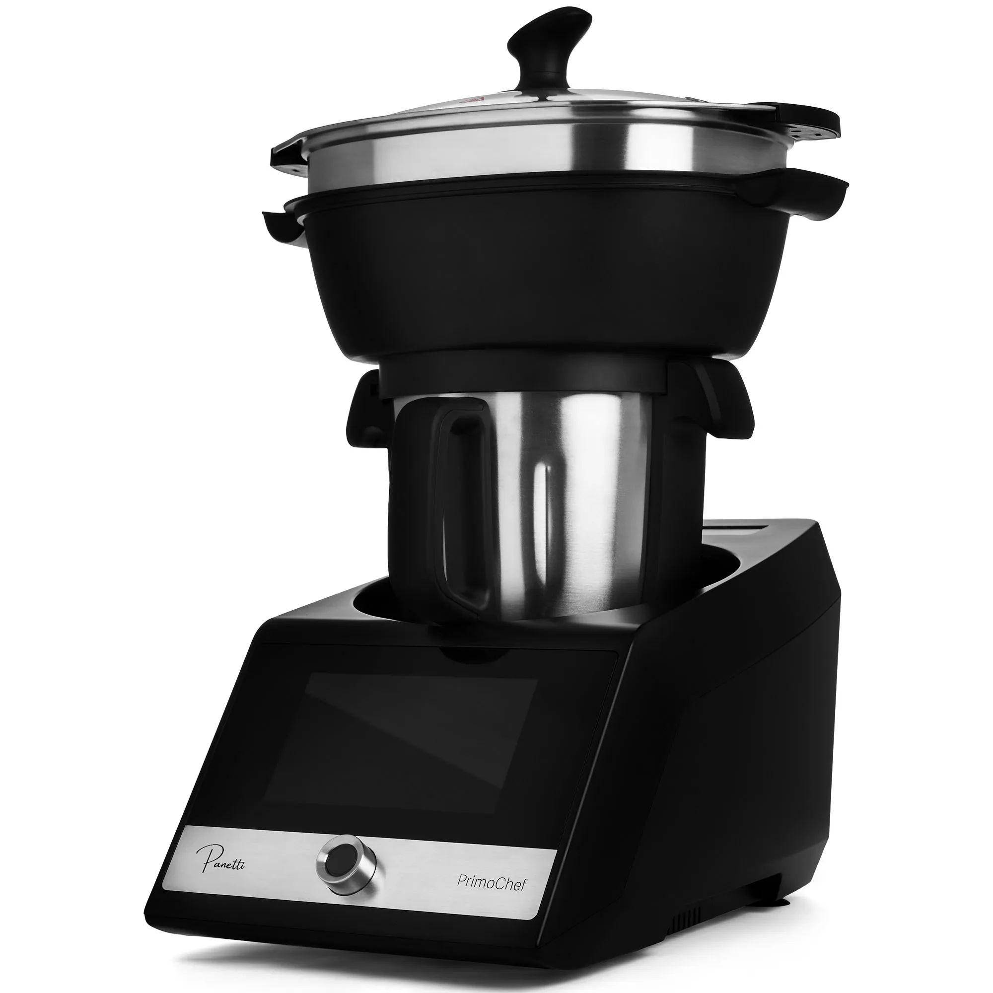 PrimoChef køkkenmaskine med airfryer, sort, Røremaskiner hos HomeNordic