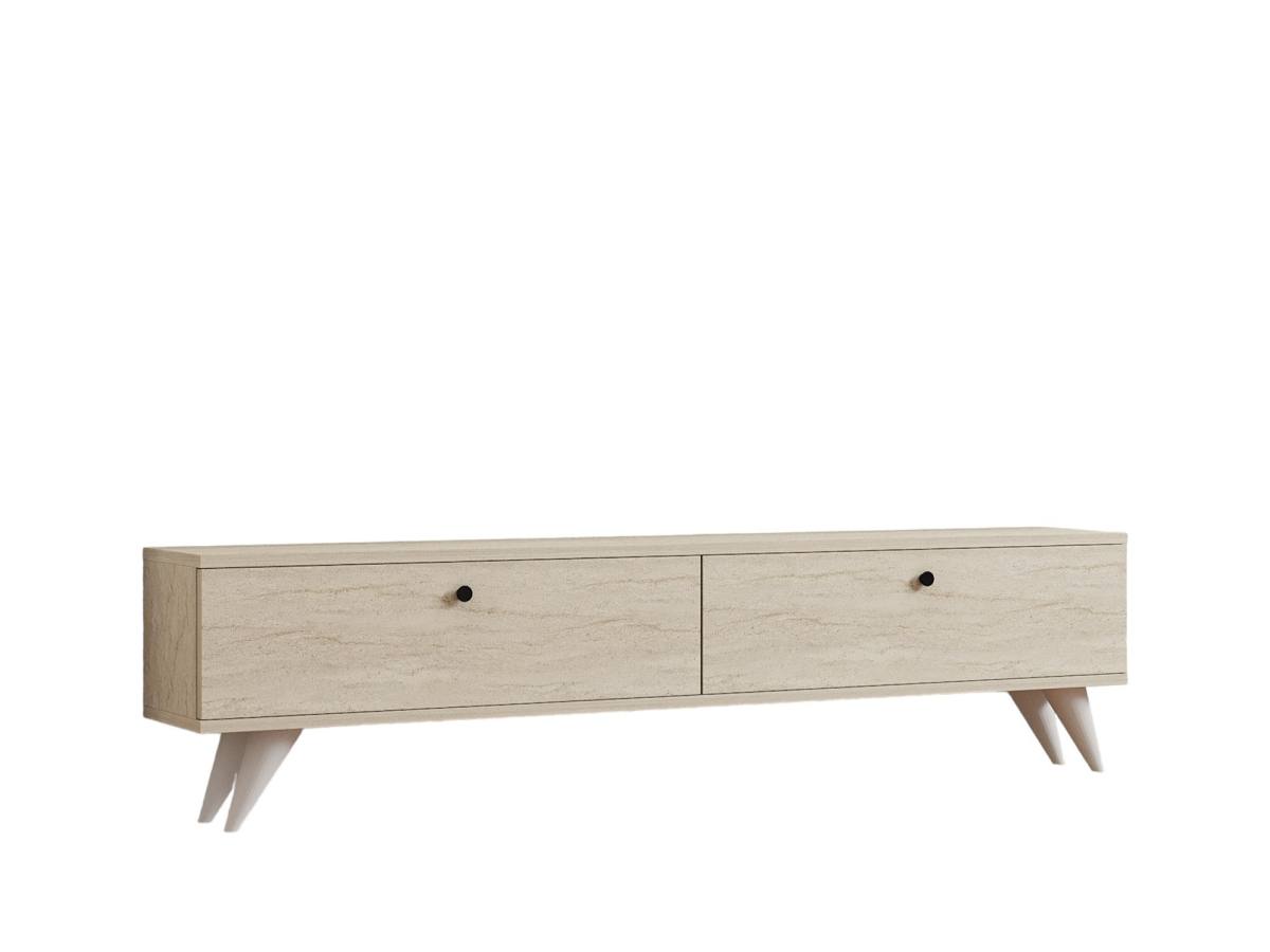 NORDVÄRK Paris TV-bord, m. 2 låger, produktbillede 3 af 5, TV-borde hos HomeNordic