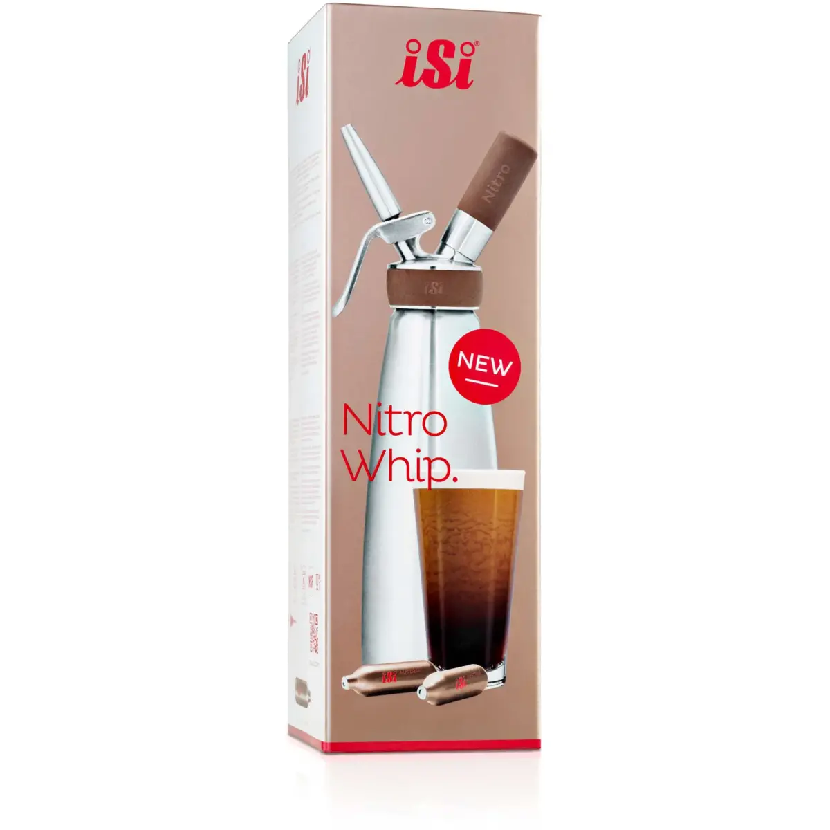 Nitrogen Sifon 1 liter, produktbillede 2 af 2, Sifoner hos HomeNordic