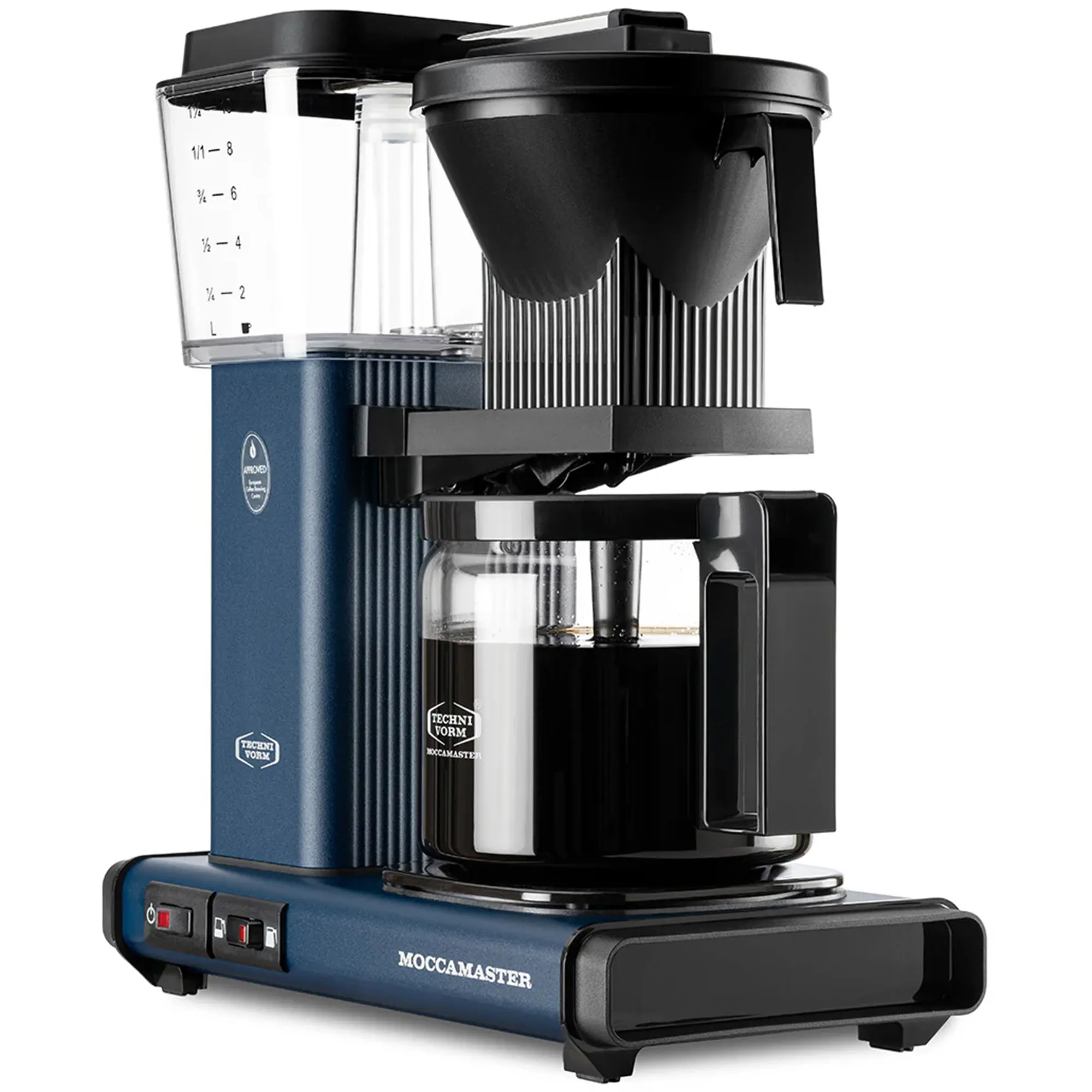 Optio kaffemaskine, midnight blue, produktbillede 3 af 7, Kaffemaskiner hos HomeNordic
