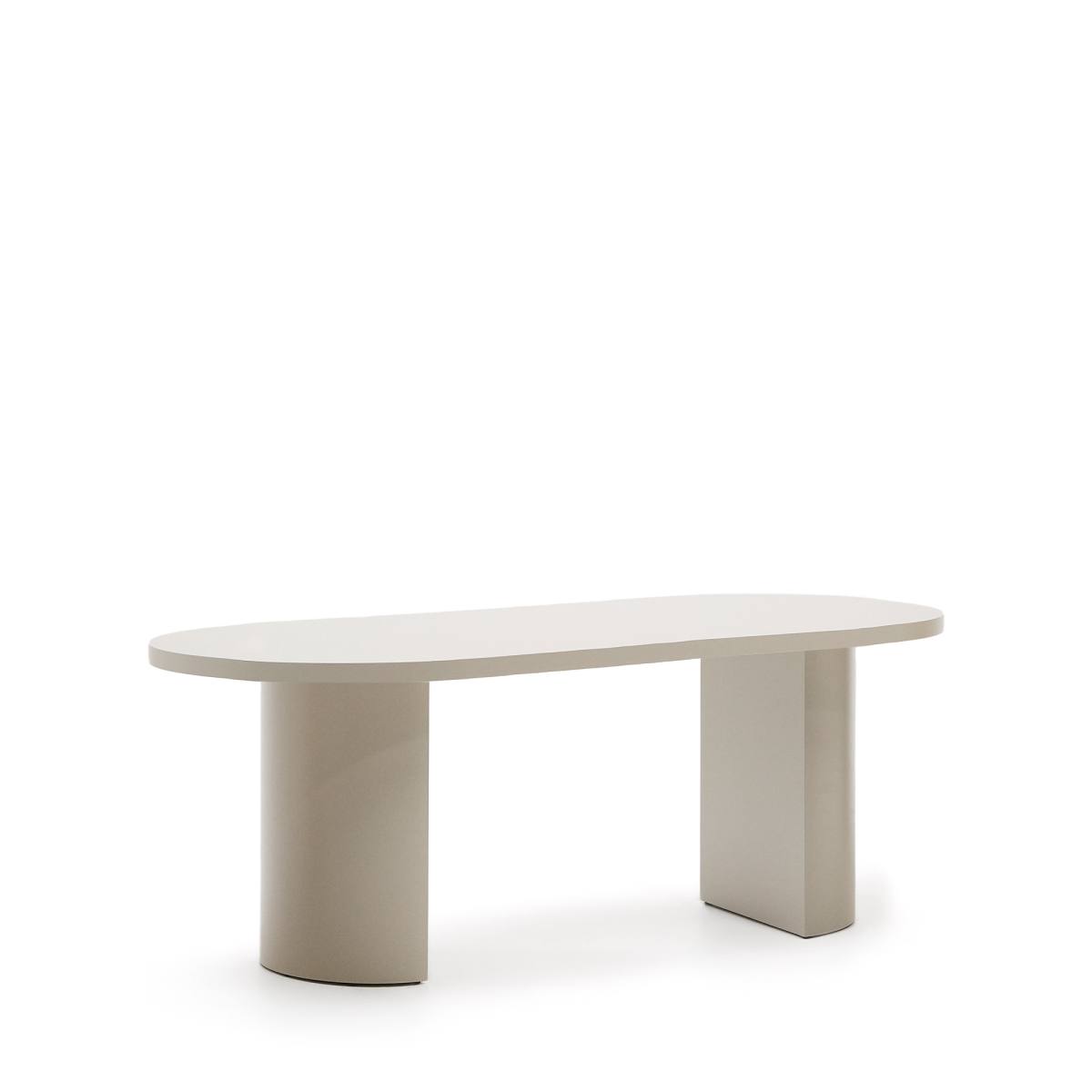 KAVE HOME Nealy spisebord, oval, produktbillede 3 af 7, Spiseborde hos HomeNordic
