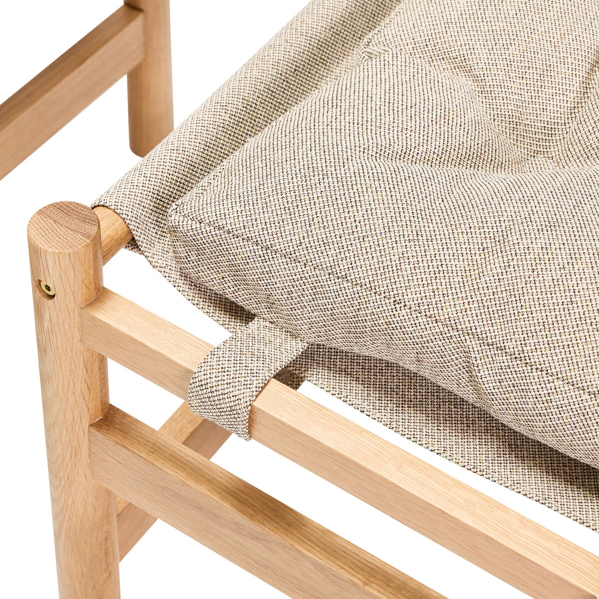 Heritage Lænestol/Fodskammel Natur/beige, produktbillede 2 af 6, Lænestole hos HomeNordic