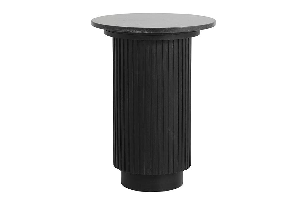 NORDAL ERIE RUNDT SIDEBORD TRÆ/MARMOR SORT, Sideborde hos HomeNordic