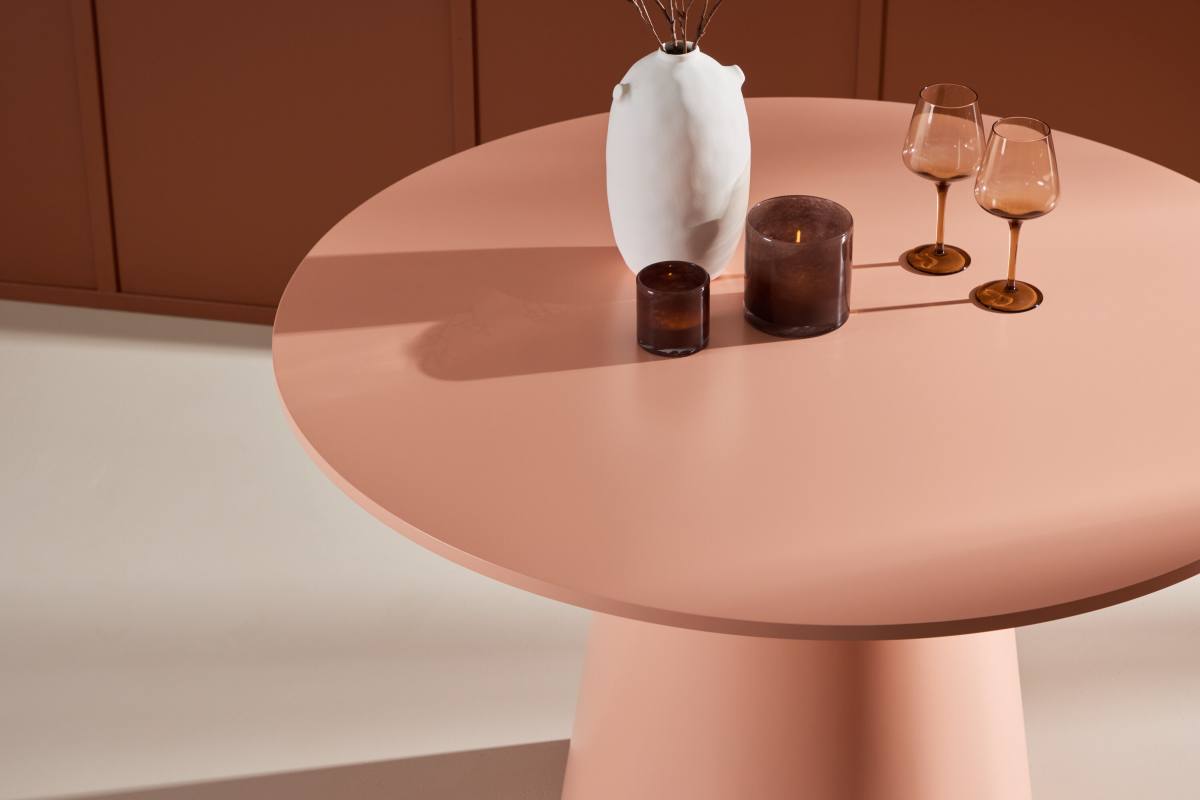 VENTURE DESIGN Lanzo spisebord, rund, produktbillede 14 af 16, Spiseborde hos HomeNordic