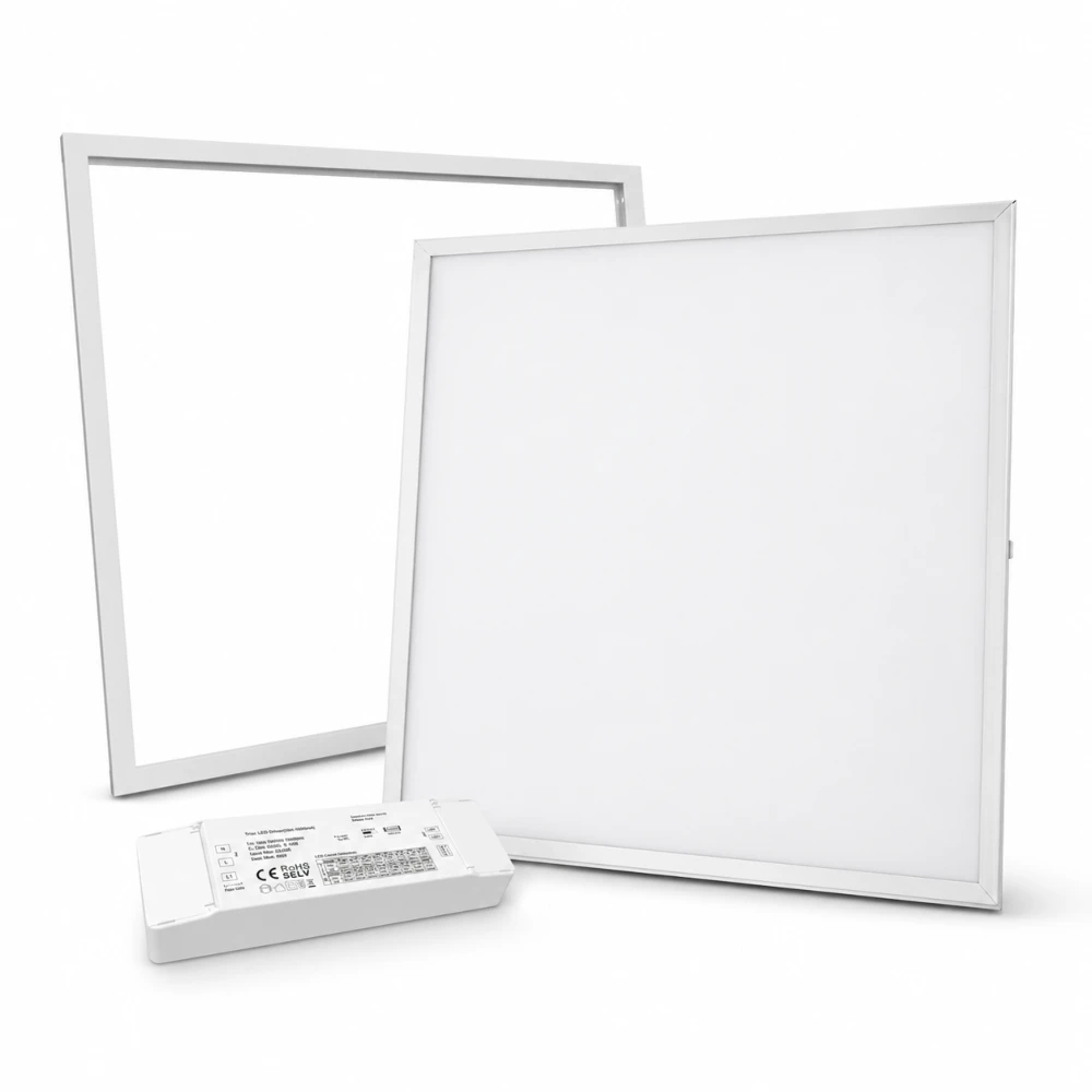 60x60 Troldtekt panel + ramme med fjedre, 60x60 paneler med ramme hos HomeNordic