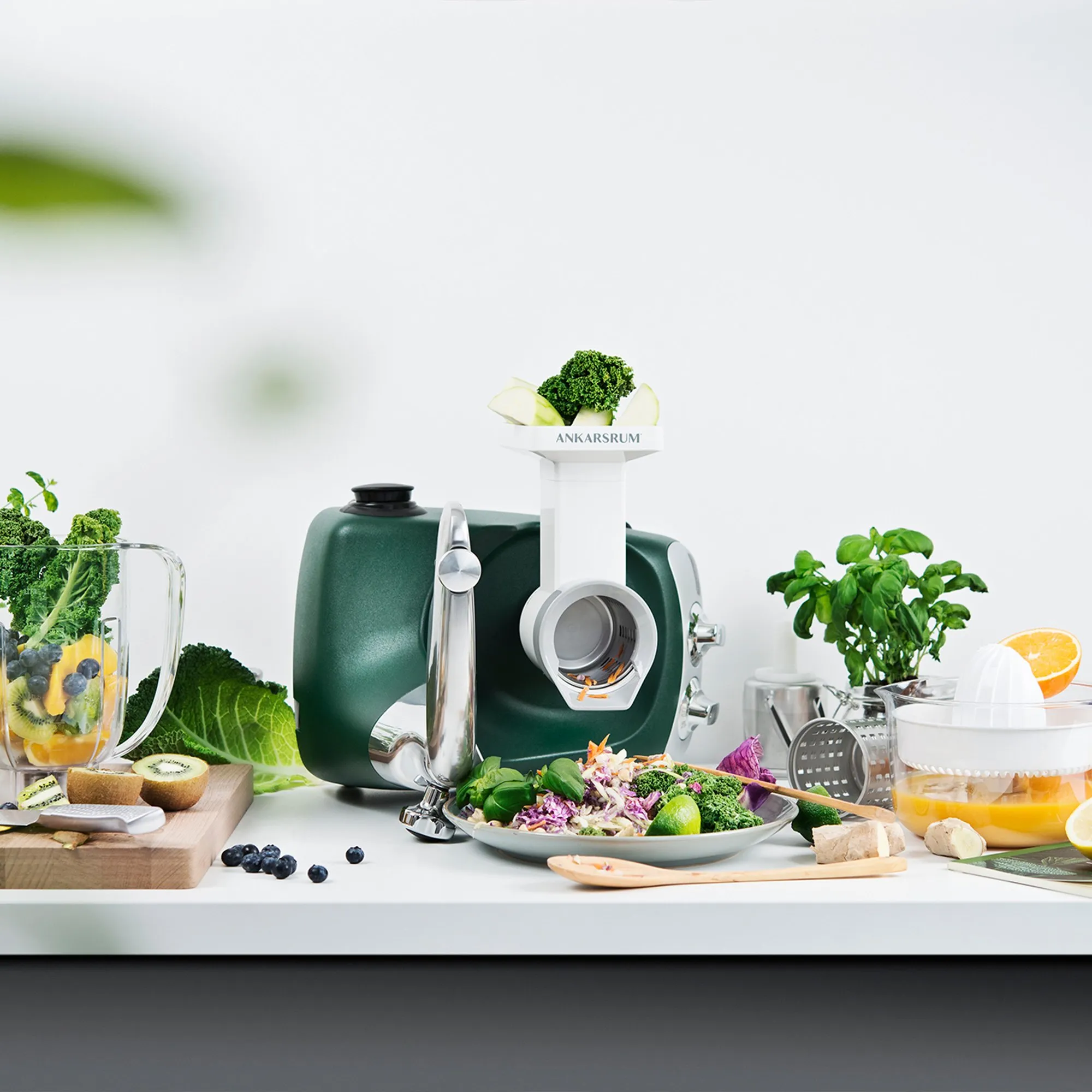 AKM 6230 Go Green røremaskine, forest green, produktbillede 5 af 10, Røremaskiner hos HomeNordic