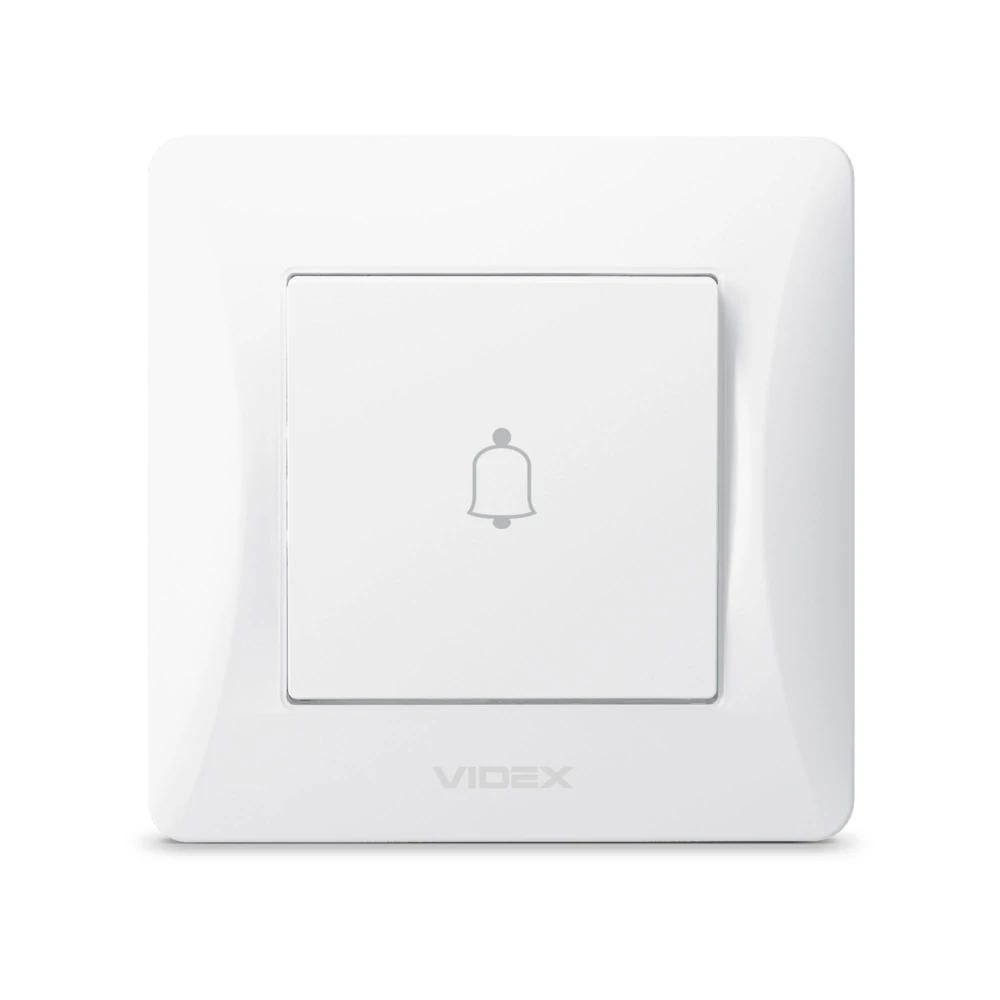 Dørklokke kontakt 86x86mm, IP20, hvid, Andre varer hos HomeNordic