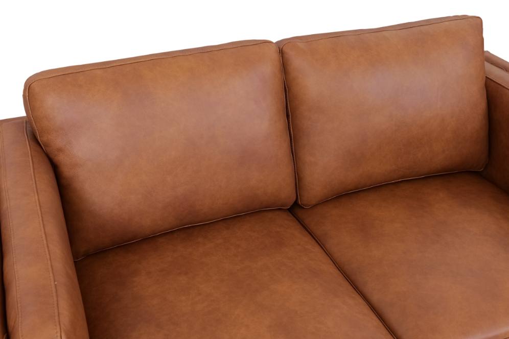 Madrid sofa i brun okselæder, produktbillede 7 af 9, Sofaer hos HomeNordic