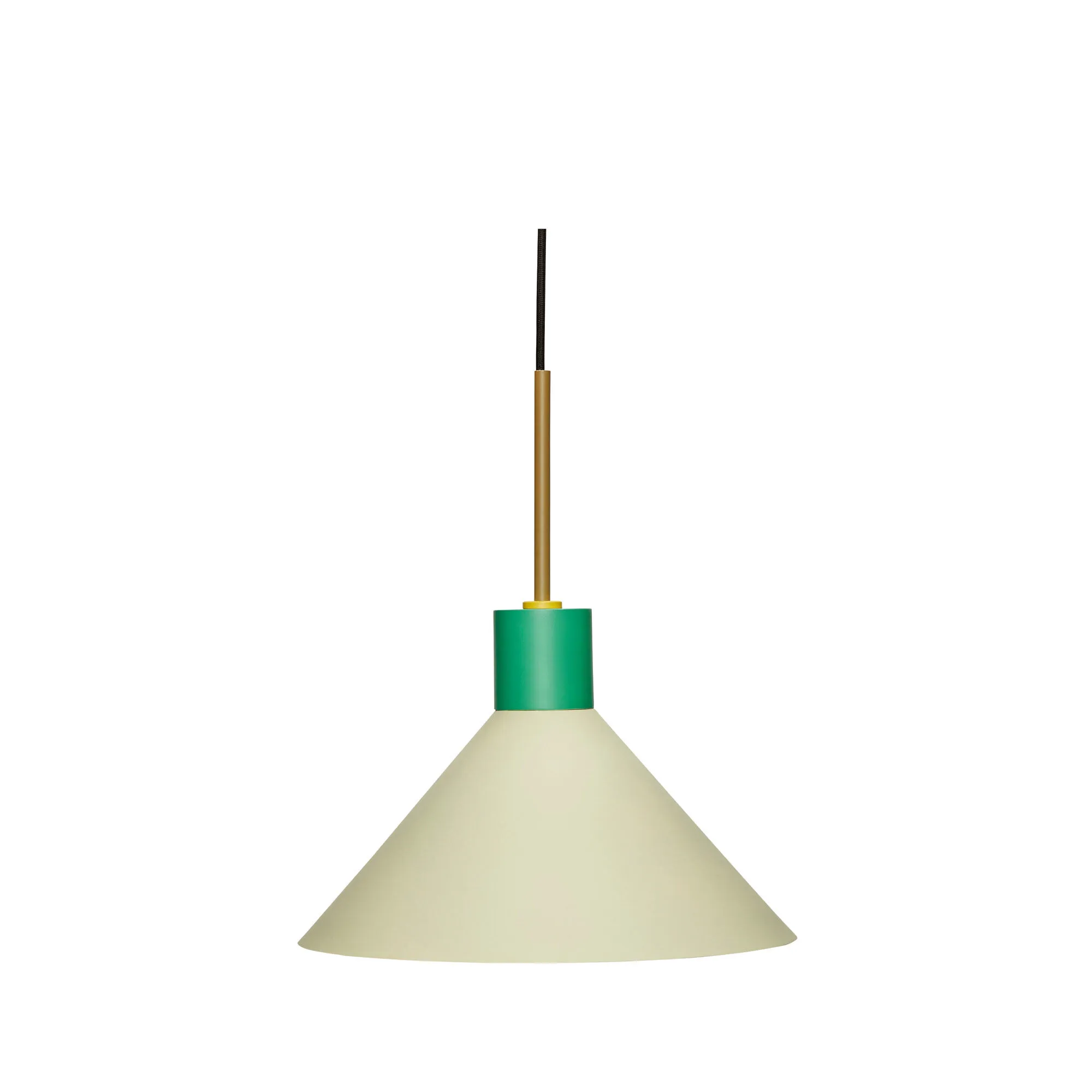 Crayon - Lampe i metal, grøn/brun/orange, Loftlamper hos HomeNordic