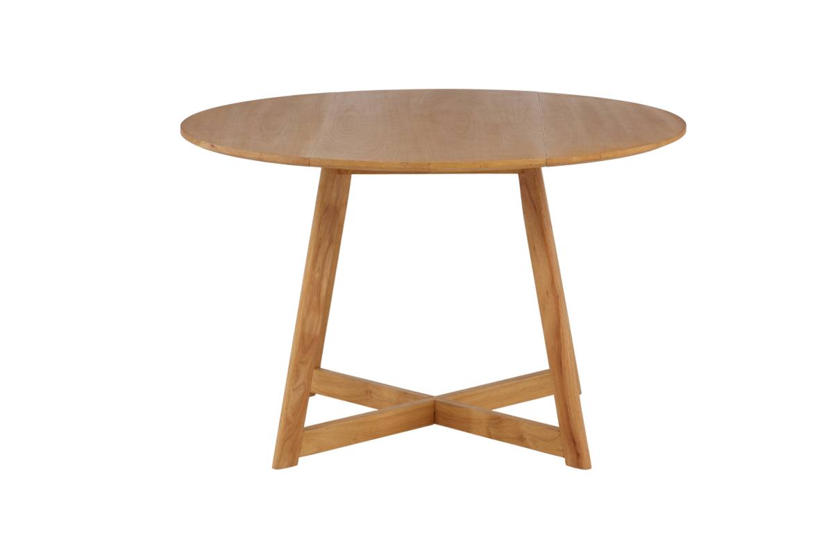 VENTURE DESIGN Yakidon spisebord, m. klap, rund, produktbillede 11 af 19, Spiseborde hos HomeNordic