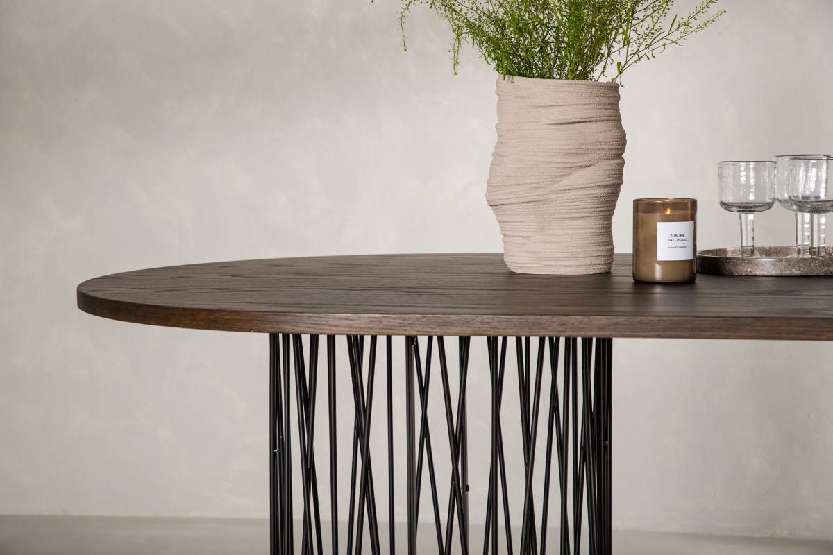 VENTURE DESIGN Stone spisebord, oval, produktbillede 6 af 8, Spiseborde hos HomeNordic