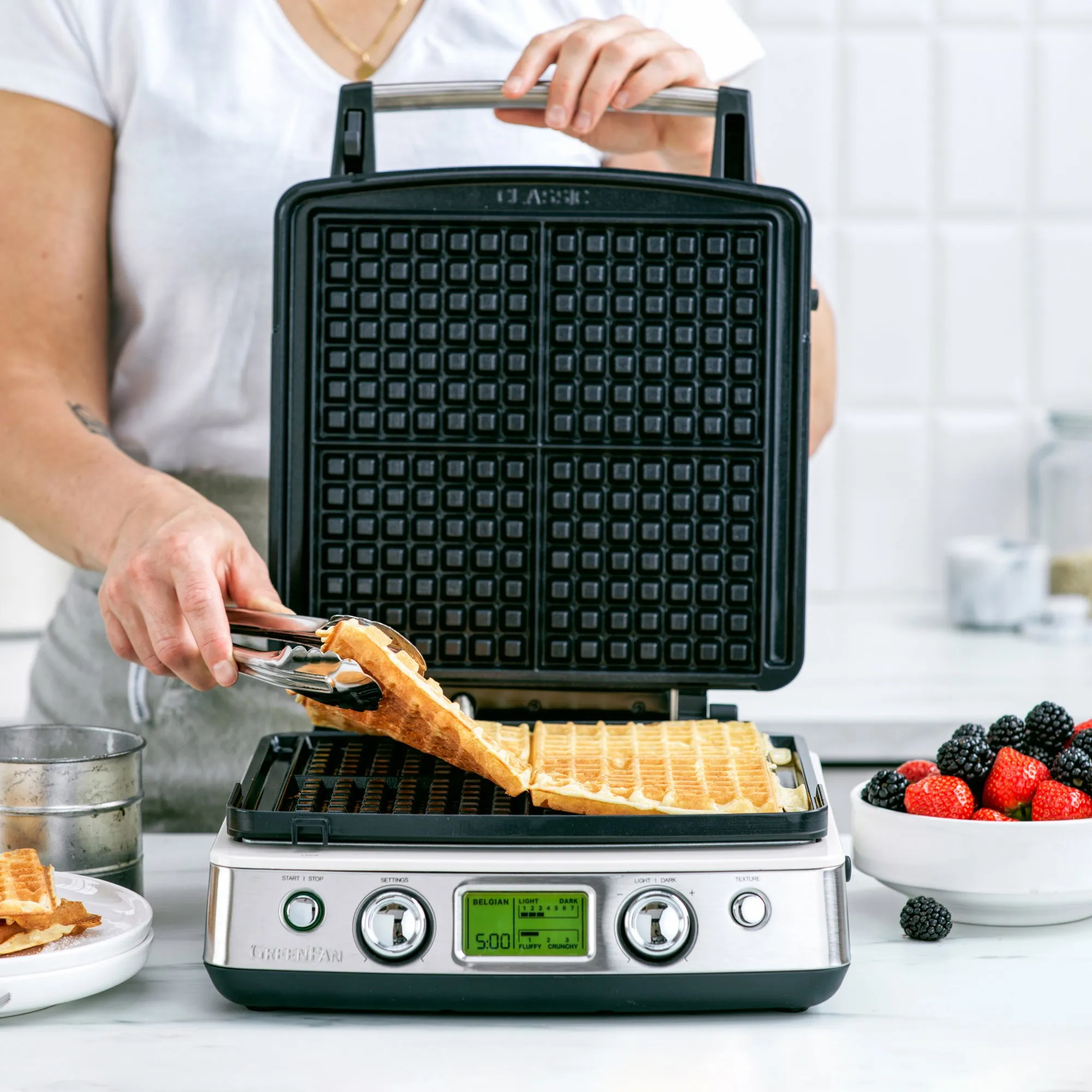 Elite vaffeljern, cloud cream, produktbillede 5 af 6 hos HomeNordic