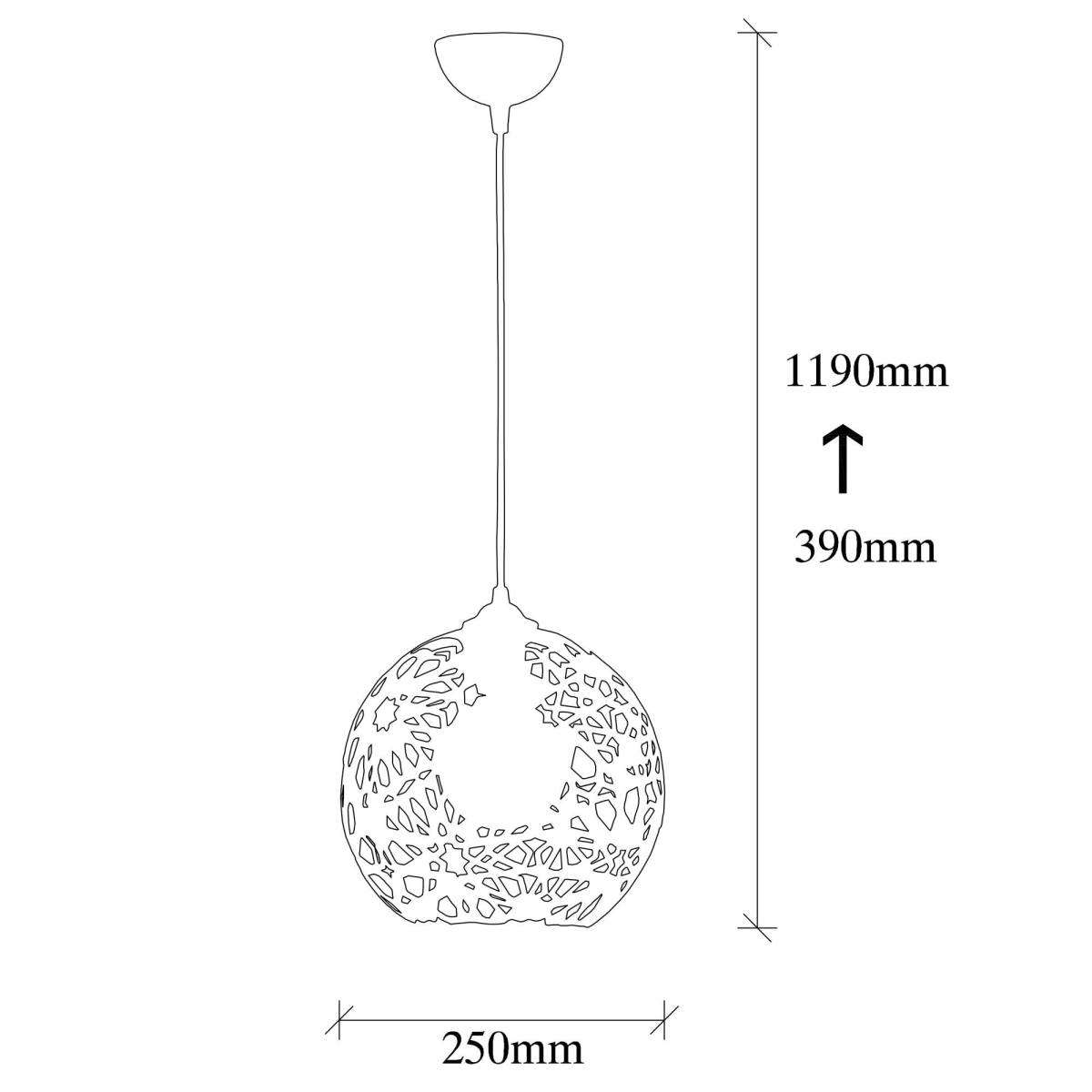LUMI Arcanix loftlampe, produktbillede 2 af 7, Loftlamper hos HomeNordic