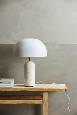 NORDAL ATLAS BORDLAMPE HVID, produktbillede 3 af 3, Bordlamper hos HomeNordic