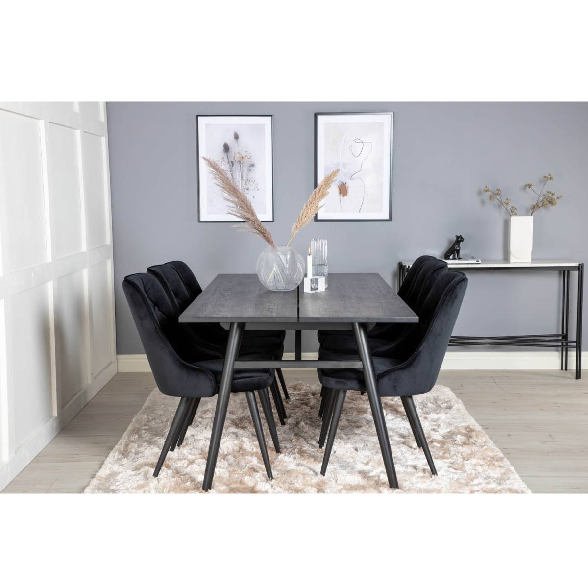 VENTURE DESIGN Sleek spisebord, m. udtræk, produktbillede 8 af 9, Spiseborde hos HomeNordic