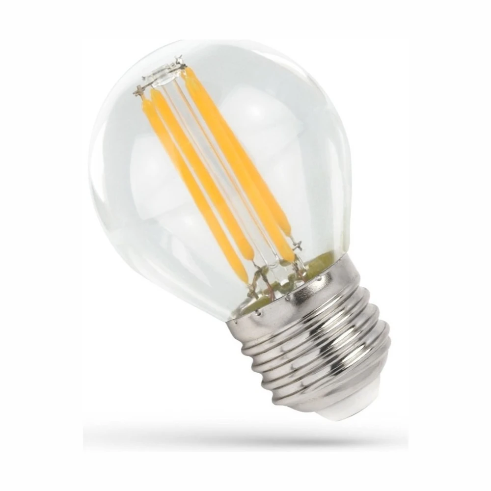 E27 5,5W LED kronepære filament, Pærer hos HomeNordic