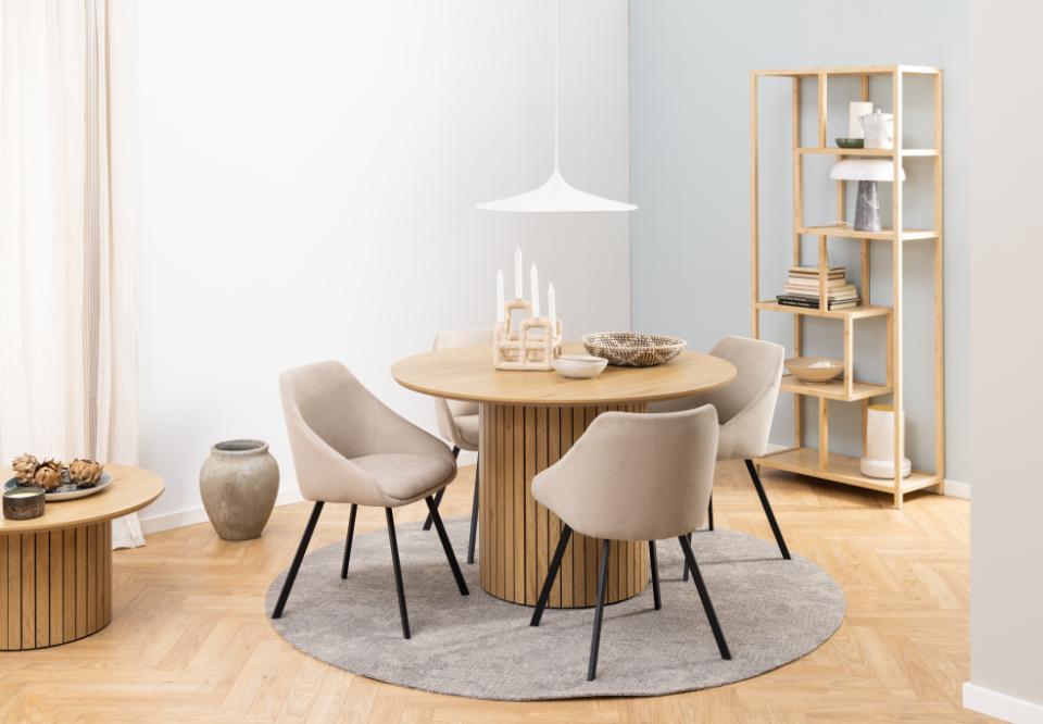 ACT NORDIC Yale spisebord, rund, produktbillede 8 af 9, Spiseborde hos HomeNordic
