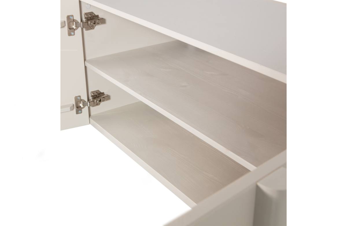 WOOOD EXCLUSIVE Basu TV-bord, m. 3 låger og 2 hylder, produktbillede 5 af 9, TV-borde hos HomeNordic