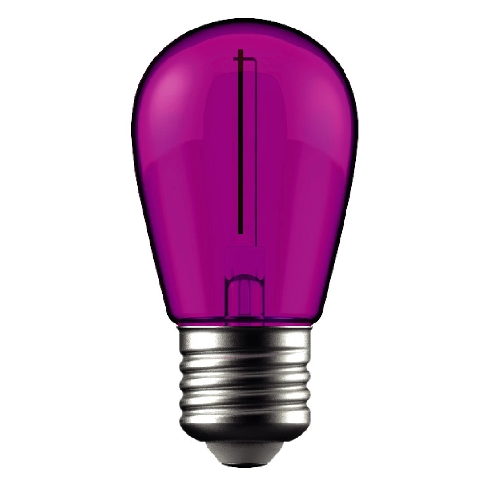 E27 1W LED kronepære, produktbillede 4 af 4, Pærer hos HomeNordic