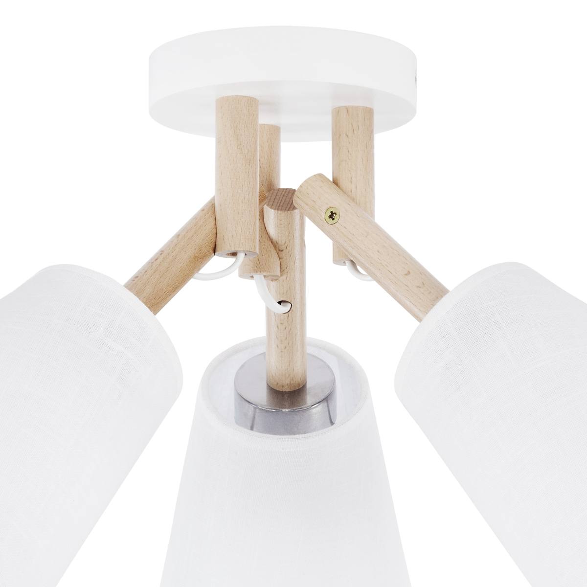TK Vaio loftlampe, m. 3 skærme, produktbillede 3 af 3, Loftlamper hos HomeNordic