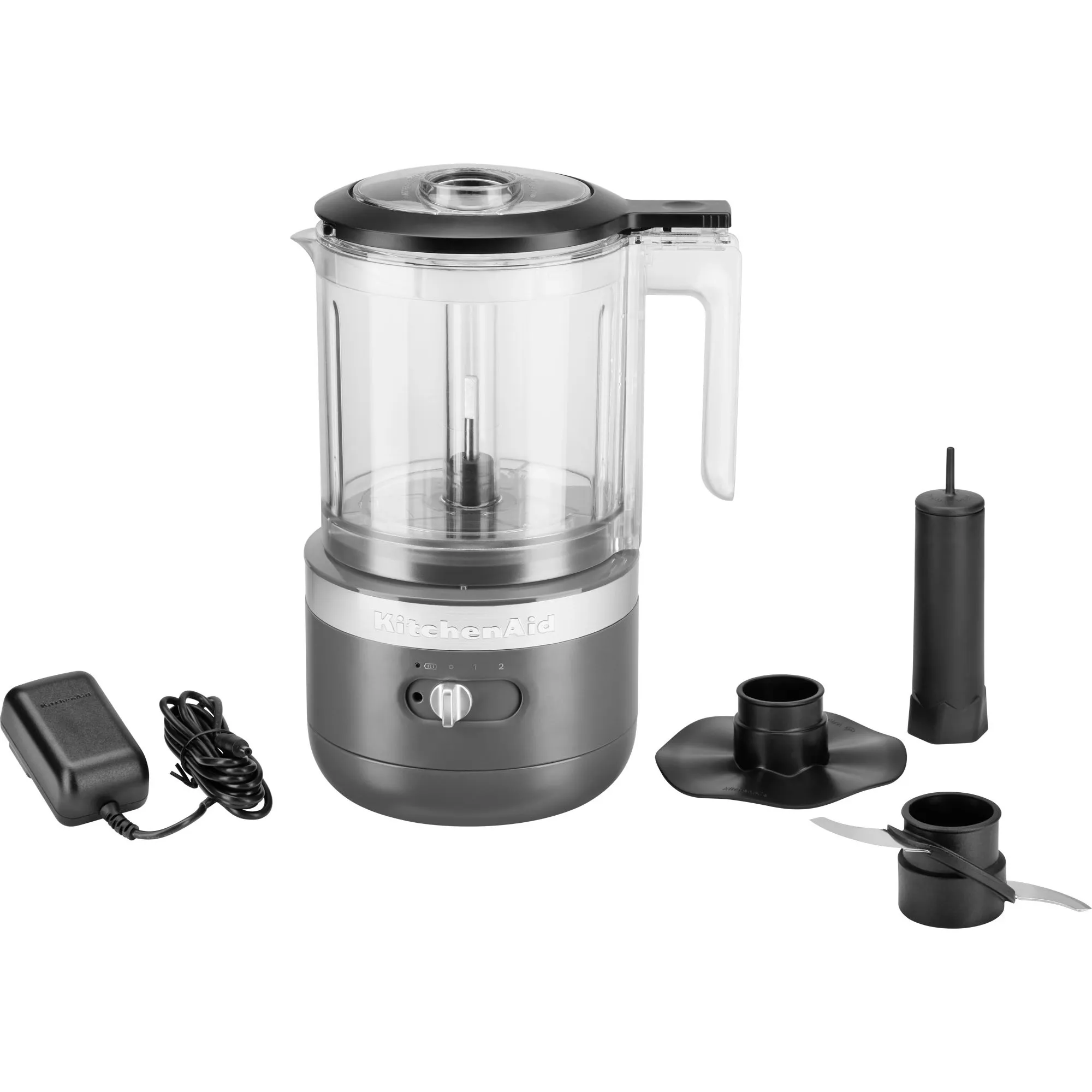 5KFCB519EDG Ledningsfri mini foodprocessor, grå, produktbillede 4 af 6, Foodprocessorer hos HomeNordic