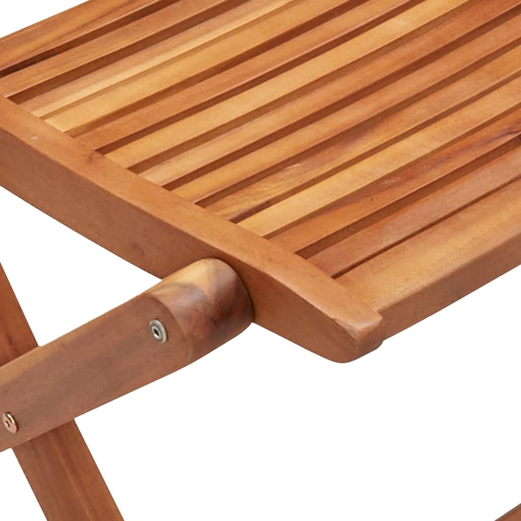 Foldbare Havestole 51x66x95 Cm Massivt Akacietræ, produktbillede 7 af 15, Havestole i akacietræ hos HomeNordic