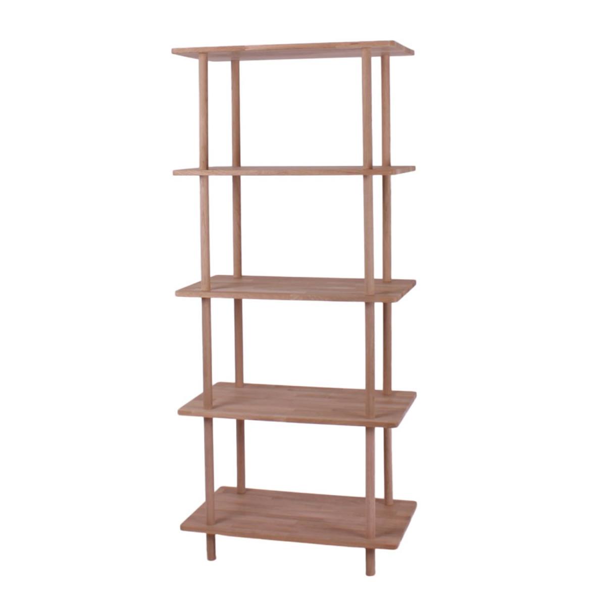 Loop - Reol-bord med to hylder i massiv eg og en bredde på 70 cm, produktbillede 12 af 15, Nordisk design hos HomeNordic